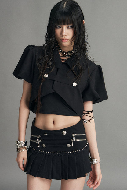 Palace Punk Pleated Skirt