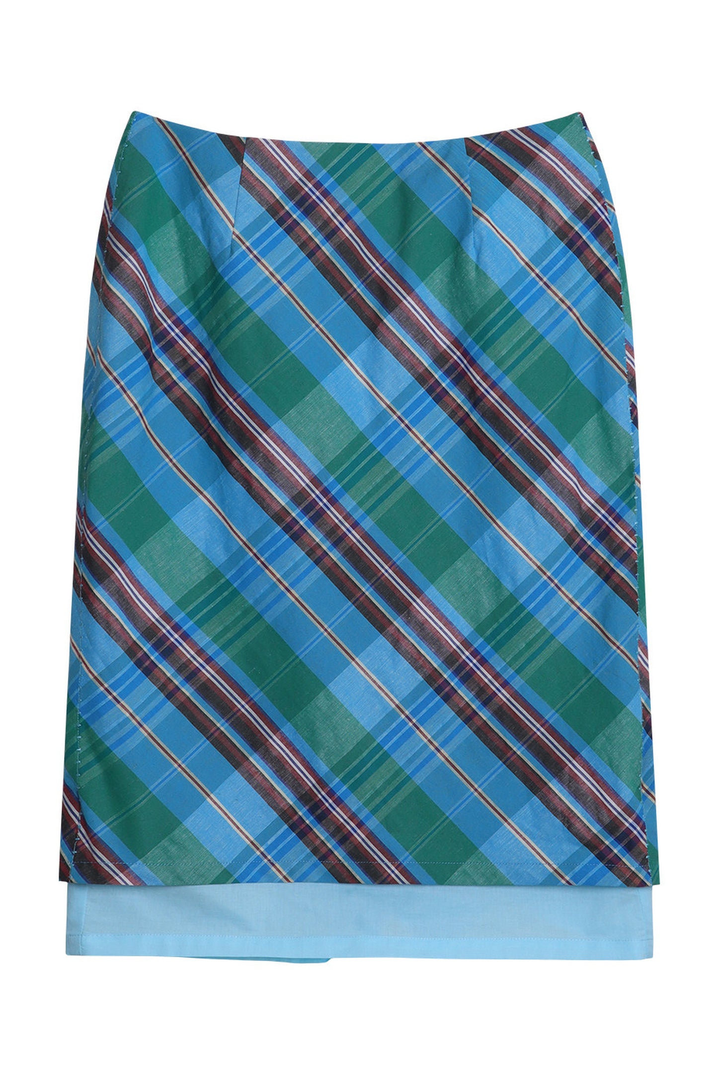 Faux Two-Piece Summer Skirt