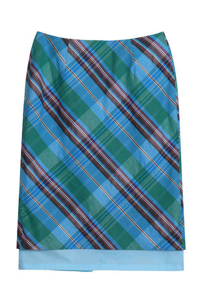 Faux Two-Piece Summer Skirt