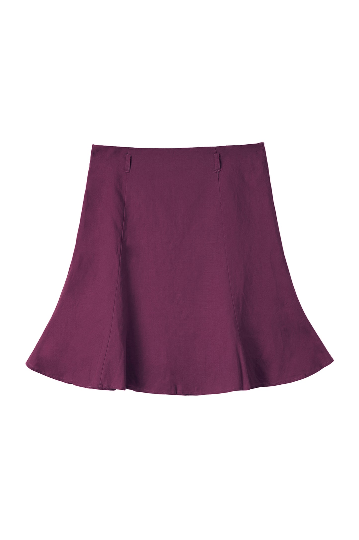 Tencel Linen A-Line Fishtail Skirt