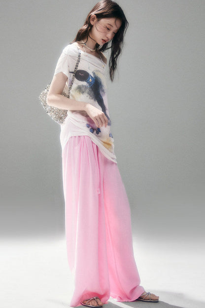 Breathable Linen Blend Pants