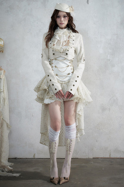 Baroque Punk Leather Jacket
