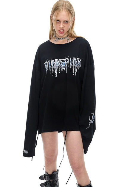 Punk-T-Shirt im Light-Subkulturstil
