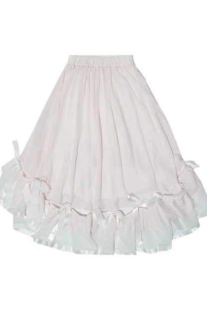 Angel's Tears Pink Plaid Skirt
