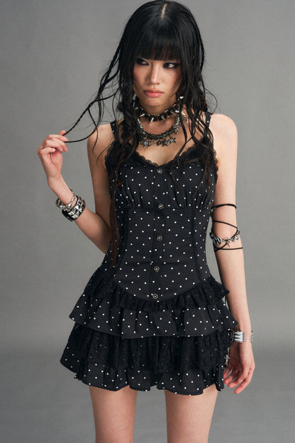Retro Polka Dot Dress