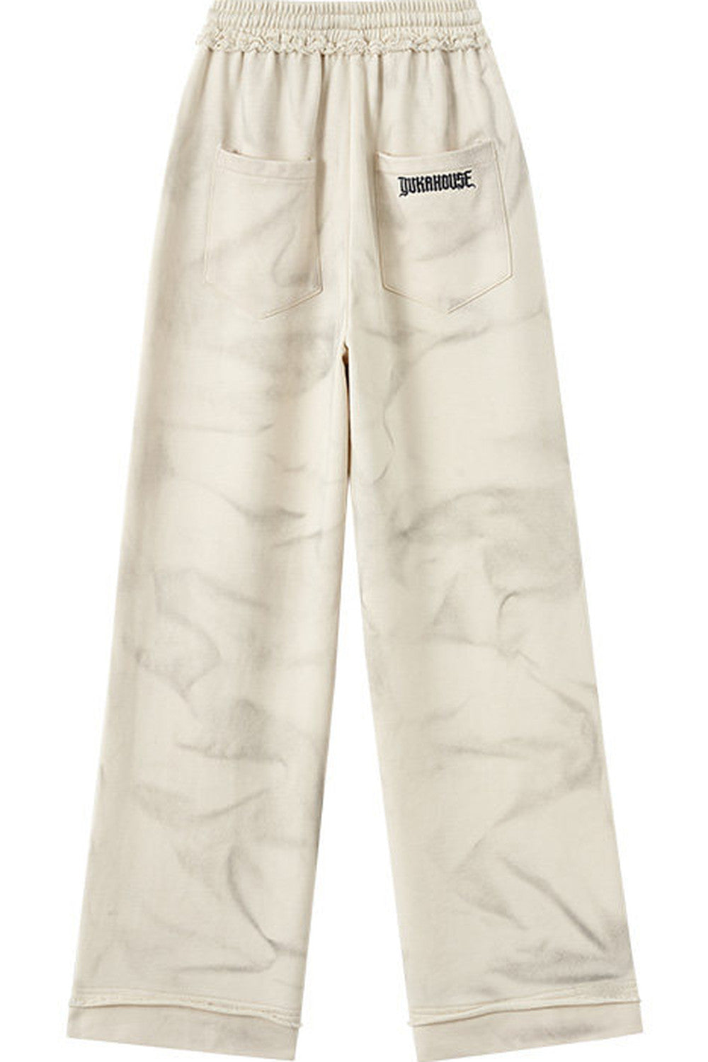 Dirty-Washed Vintage Loose Pants