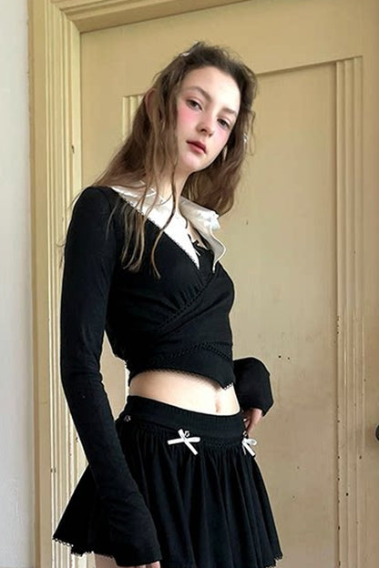 Angel's Tears Jacquard Ballet Top