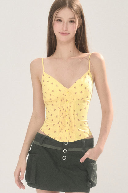 Floral V-Neck Camisole