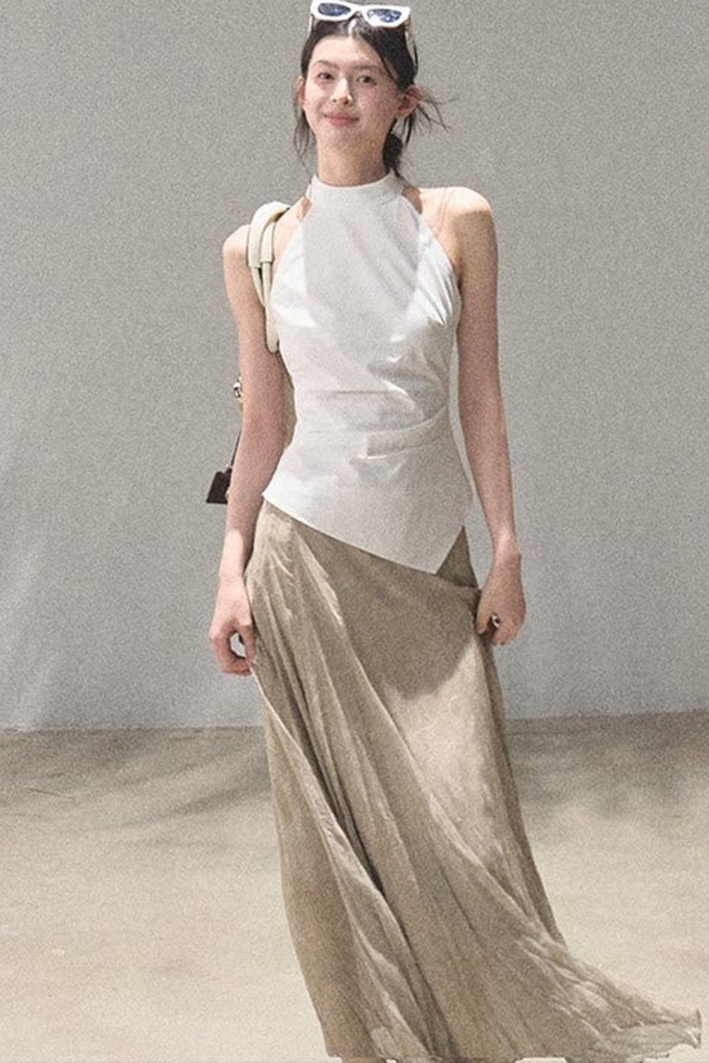 Lyocell Halter Sleeveless Camisole