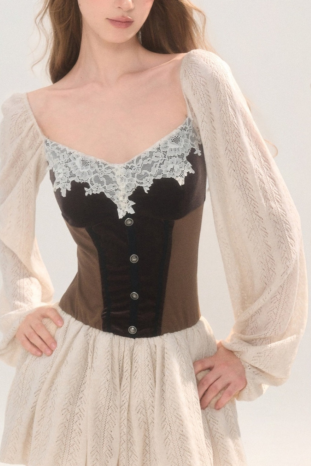 Knitted Patchwork Dress