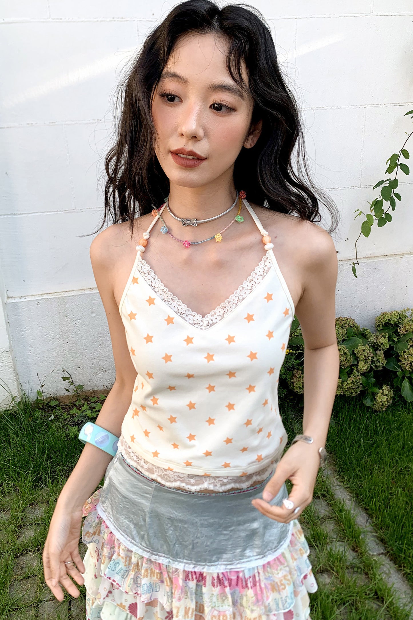 Star Candy Lace Camisole
