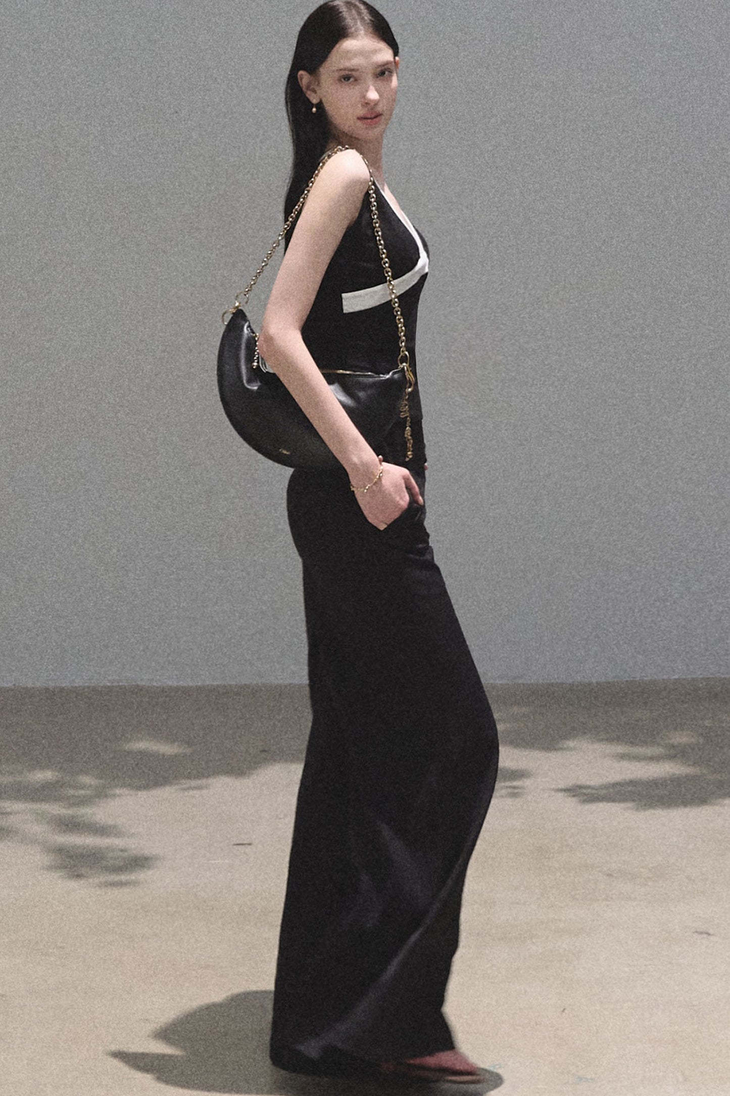 Modal V-Neck Camisole and Pants Set-Up