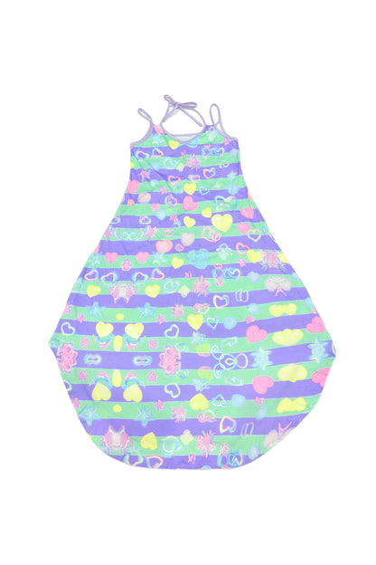 Macaron Color Spaghetti Strap Dress