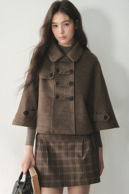 60% Wool Napoleon Cape