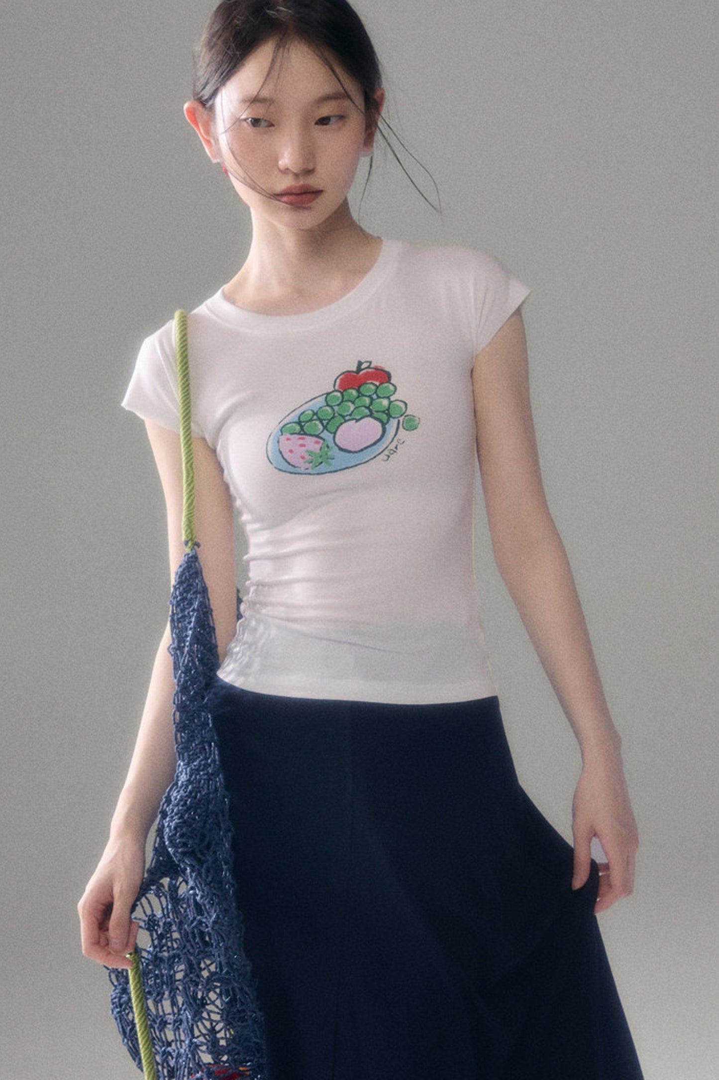 Fruit Platter Tencel Blend Short Sleeve T-Shirt
