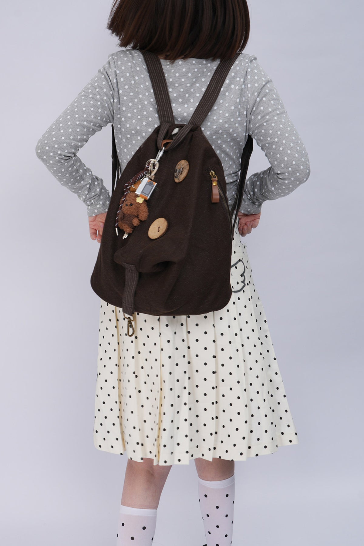Retro Canvas Large Capacity Backpack