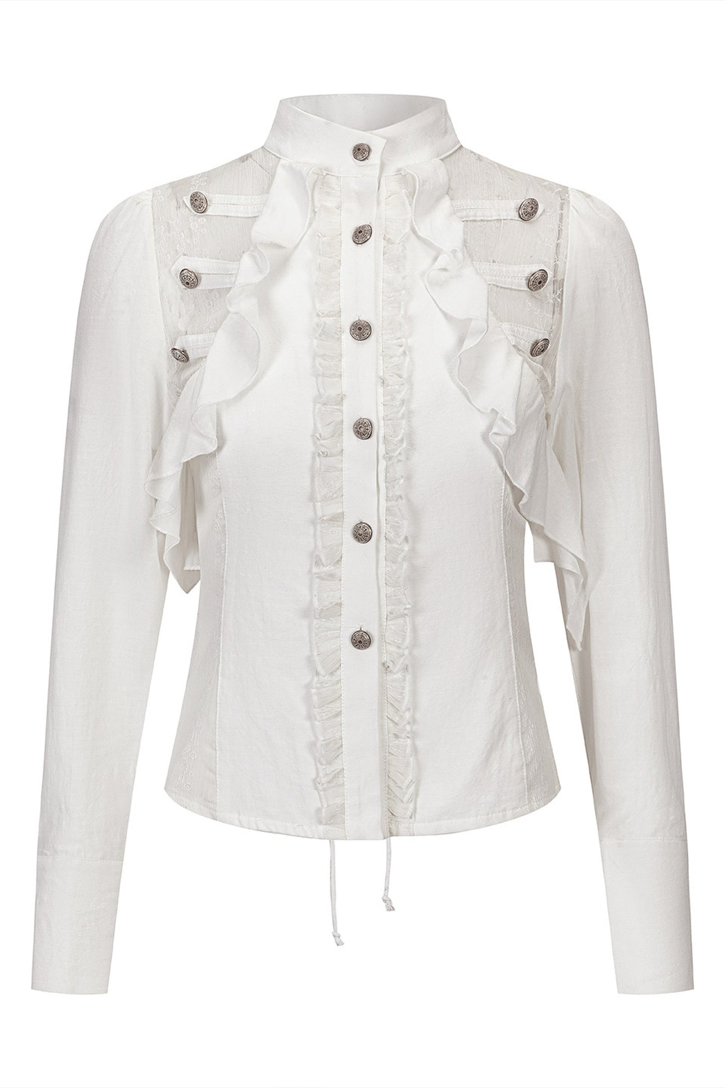 Napoleon Lace Chiffon Blouse