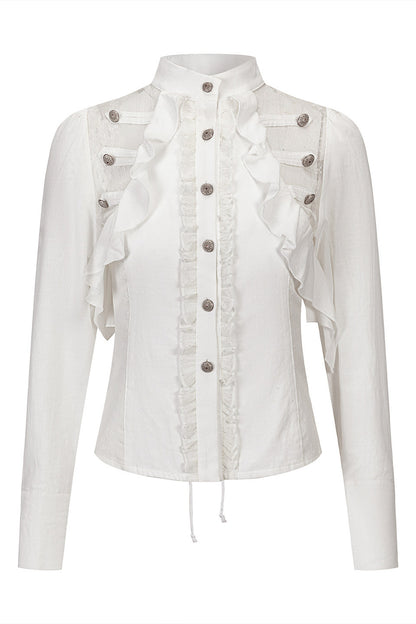 Napoleon Lace Chiffon Blouse