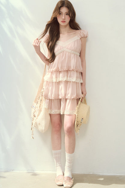 Tiered Babydoll Dress