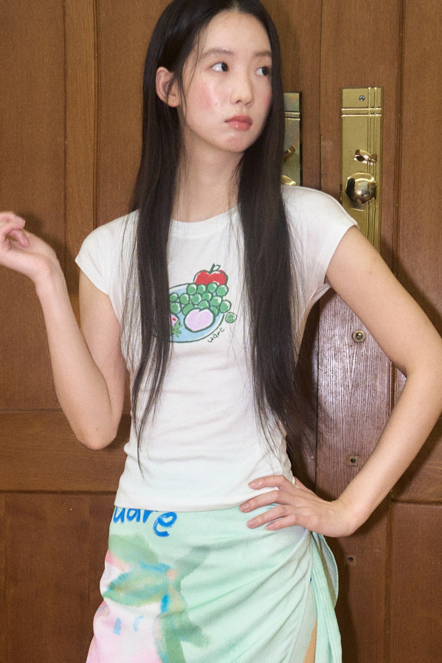 Fruit Platter Tencel Blend Short Sleeve T-Shirt