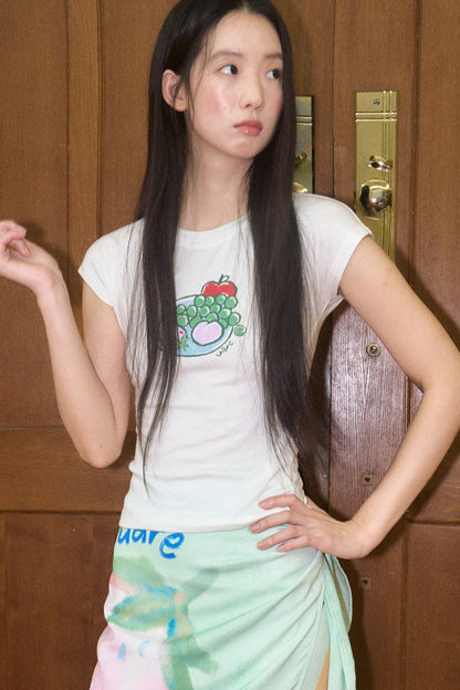 Fruit Platter Tencel Blend Short Sleeve T-Shirt