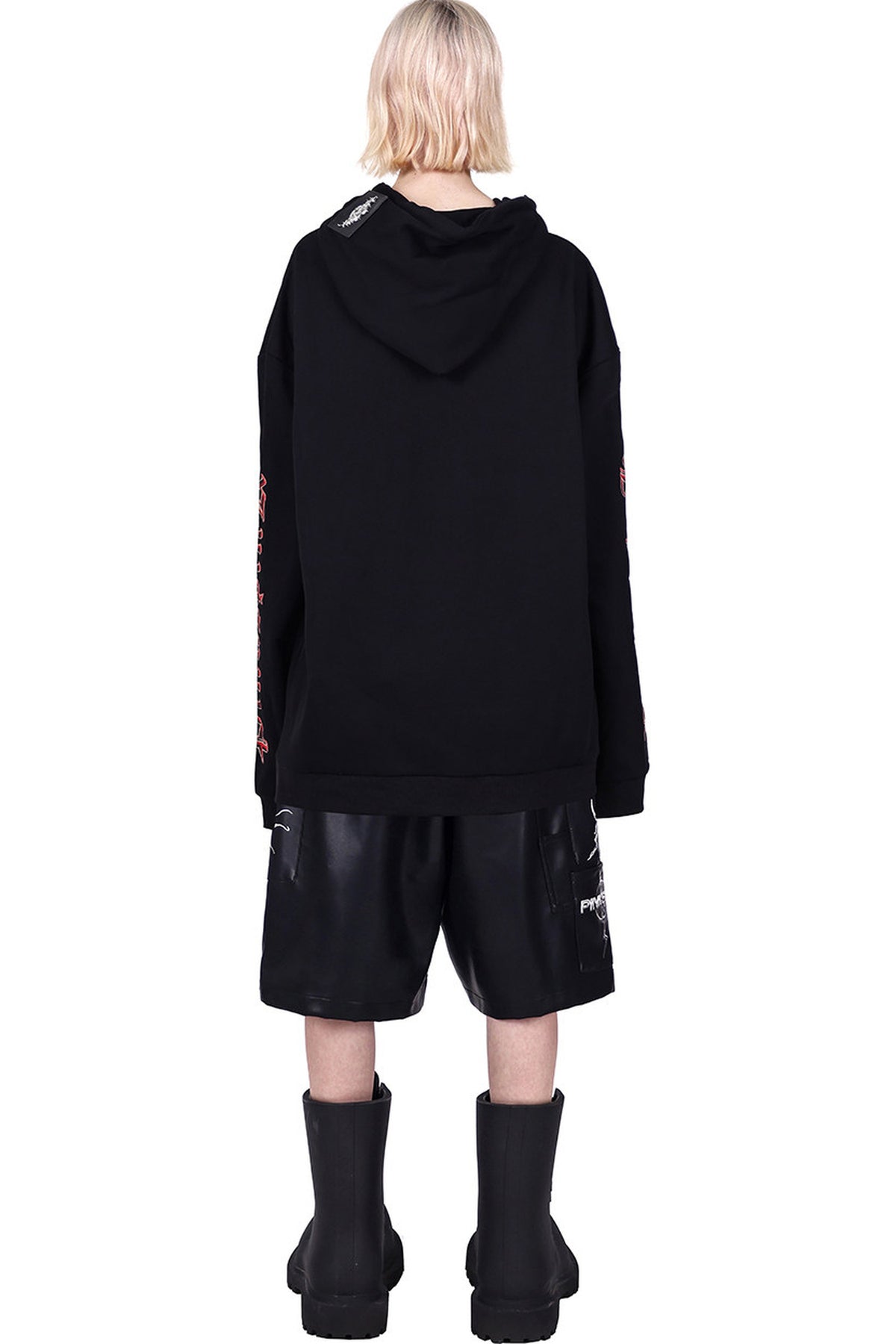 Electric Moon Diamond Drawstring Hoodie