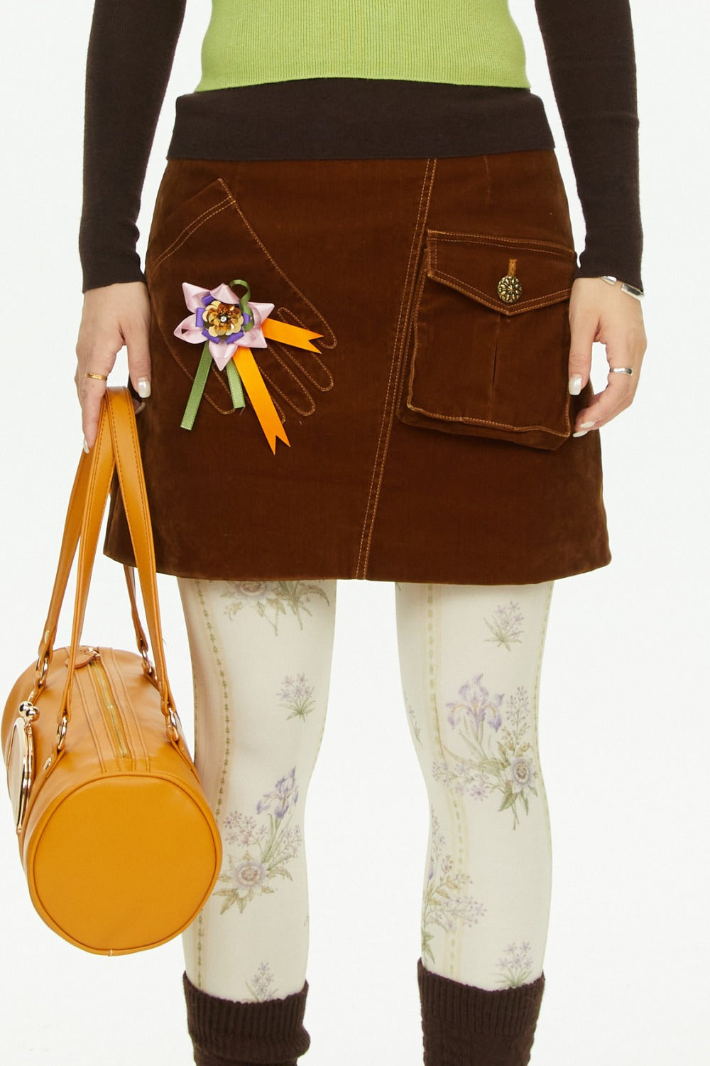3D Floral Dual-Use Brooch