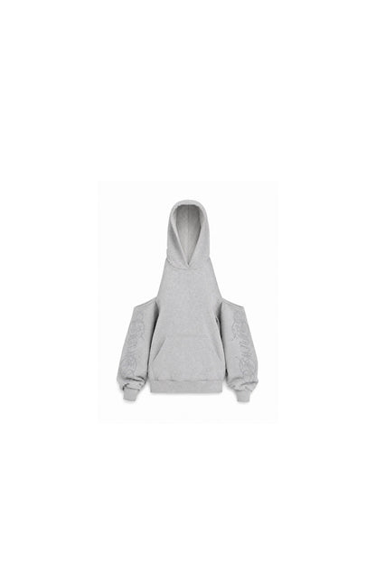 Off-Shoulder Sweatshirt and Sweatpants Set-Up