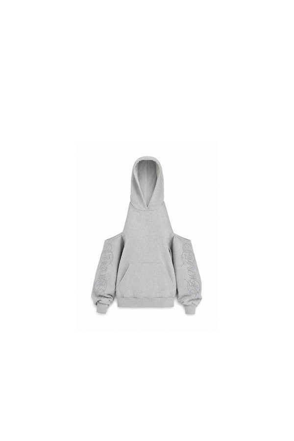 Off-Shoulder Sweatshirt and Sweatpants Set-Up