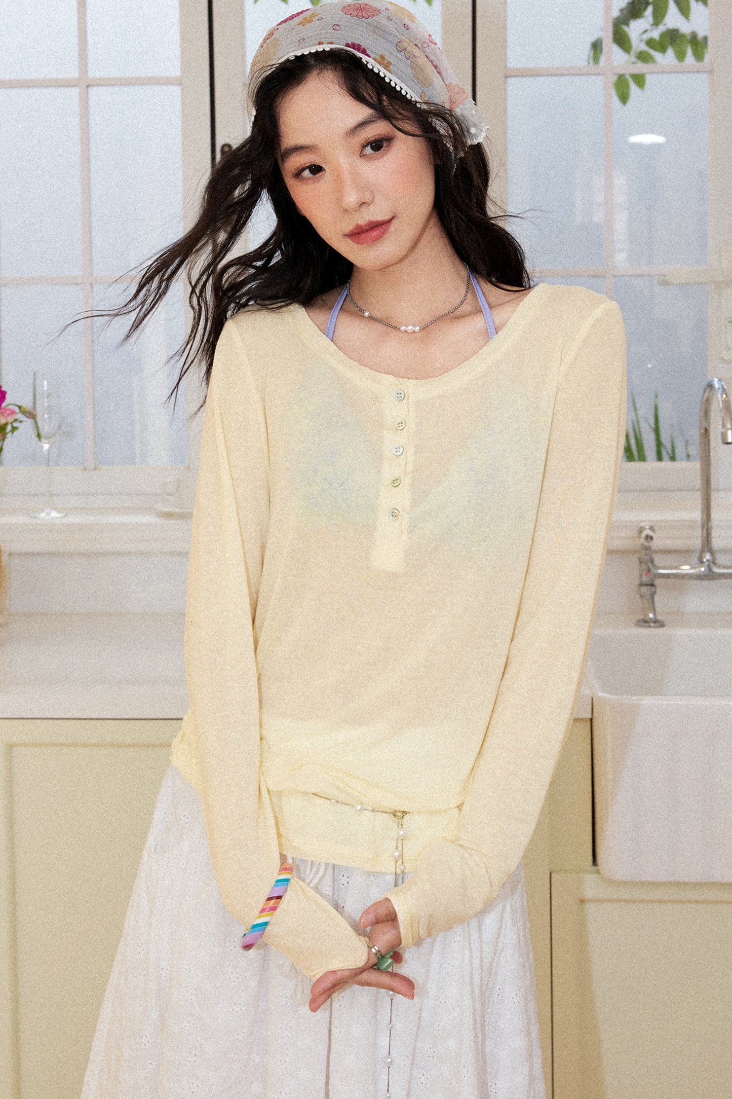 Mojito Tencel Linen Top Set-Up