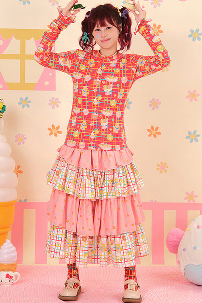 Showa Dessert House Stretch Knit Top