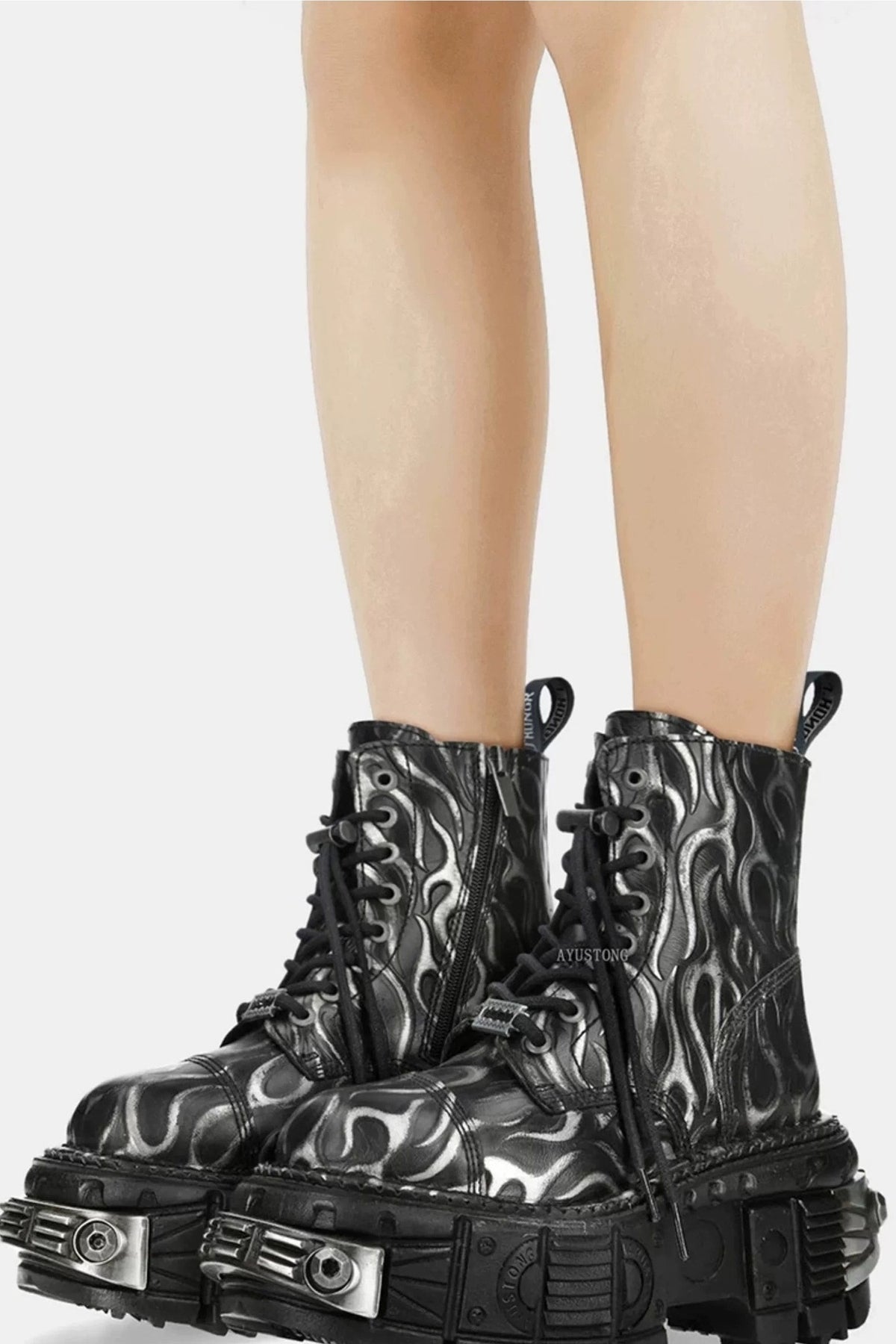 Y2K Punk Platform Boots
