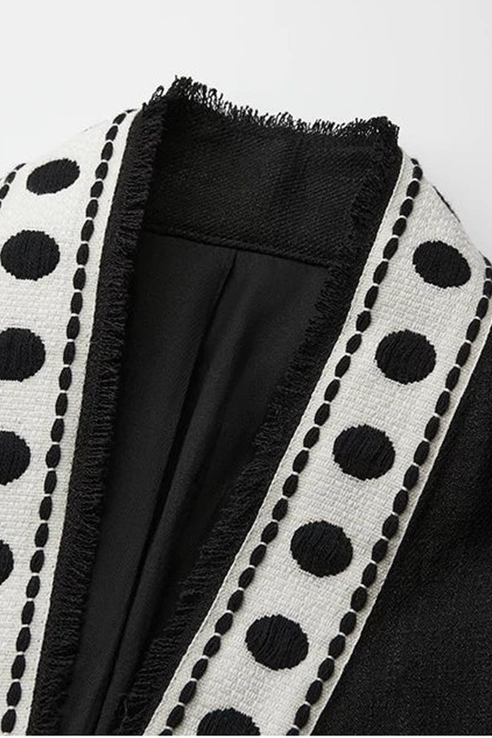 Loose Chinese Embroidered Cotton Linen Jacket