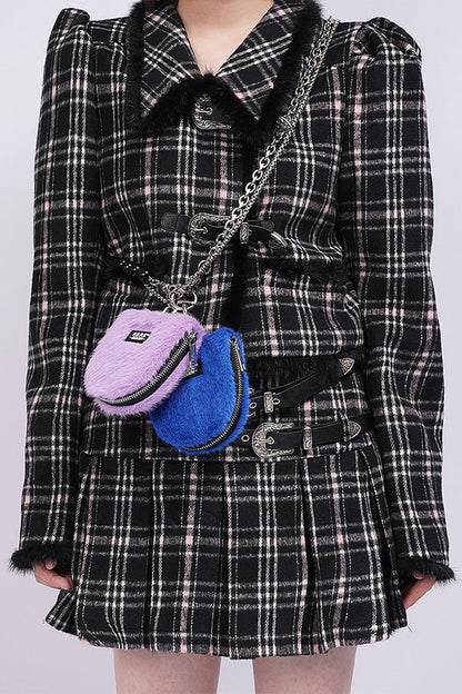 Plush Chain Coin Purse