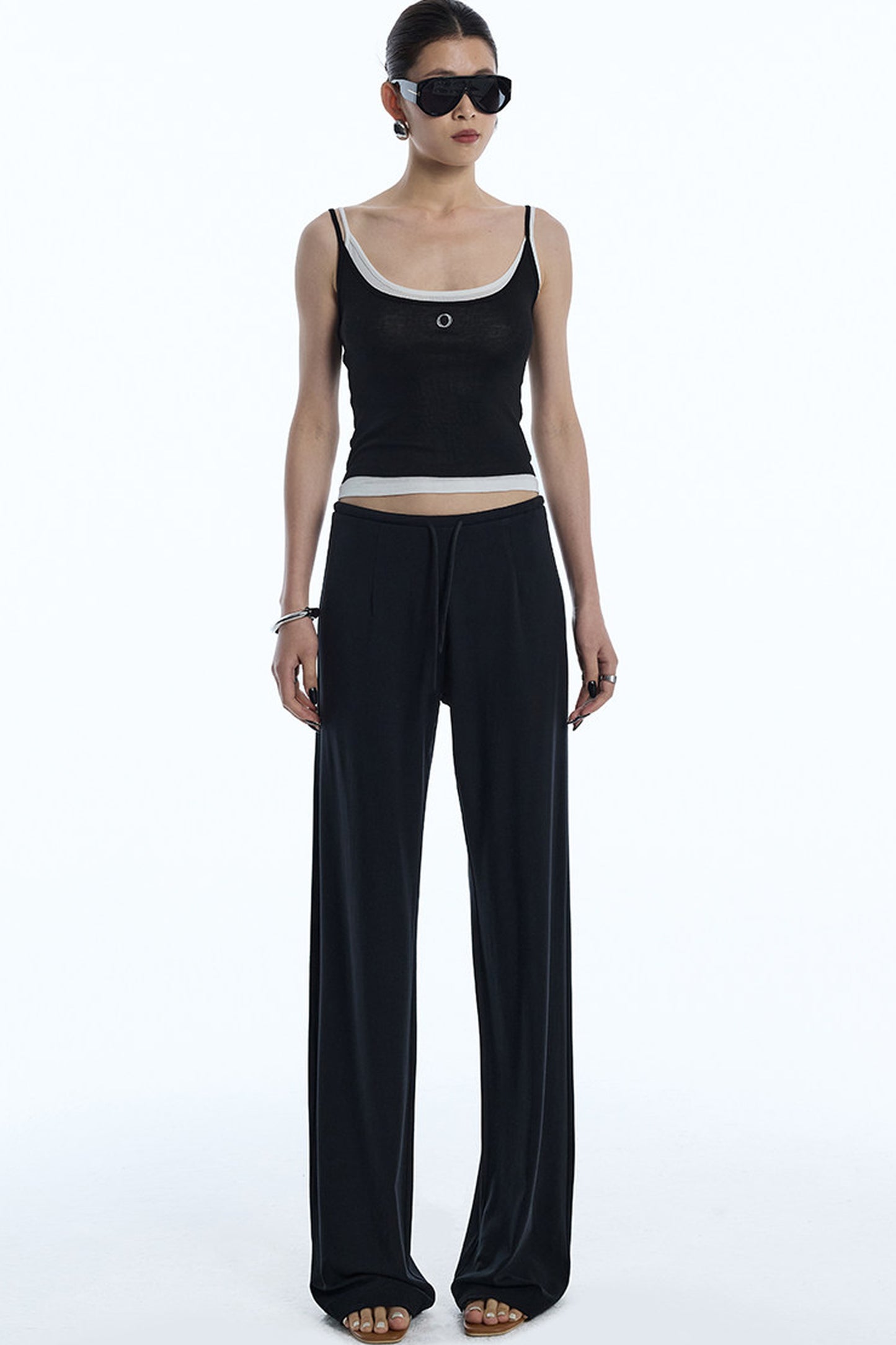 Loose Straight Casual Floor-Length Pants