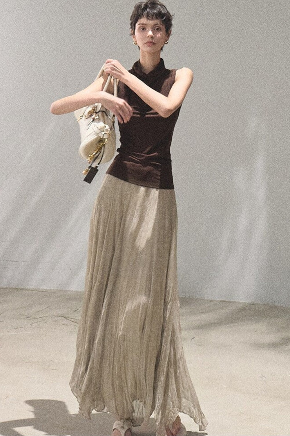 Flowing Twilight Halter Vest