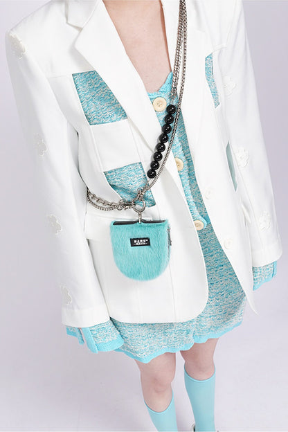 Plush Chain Coin Purse