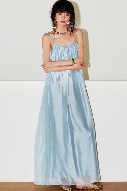 Pearlescent Gauze Dress Set