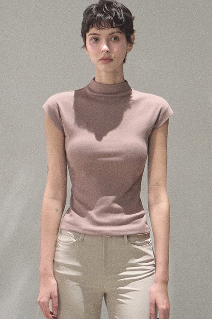 Lyocell Draped Flared Pants