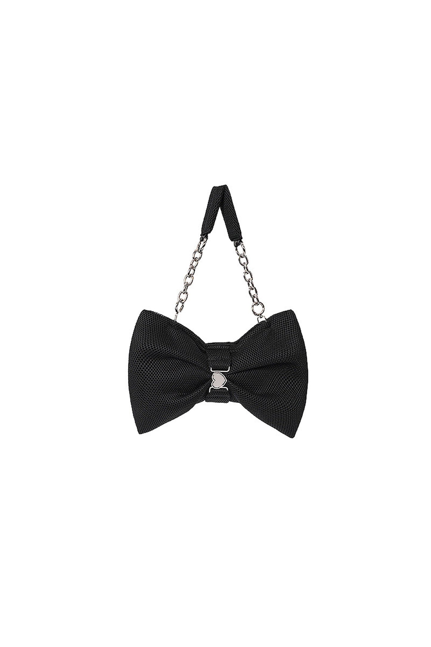 Bowknot Pleated Shoulder Bag