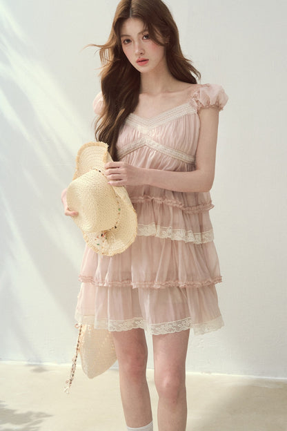 Tiered Babydoll Dress