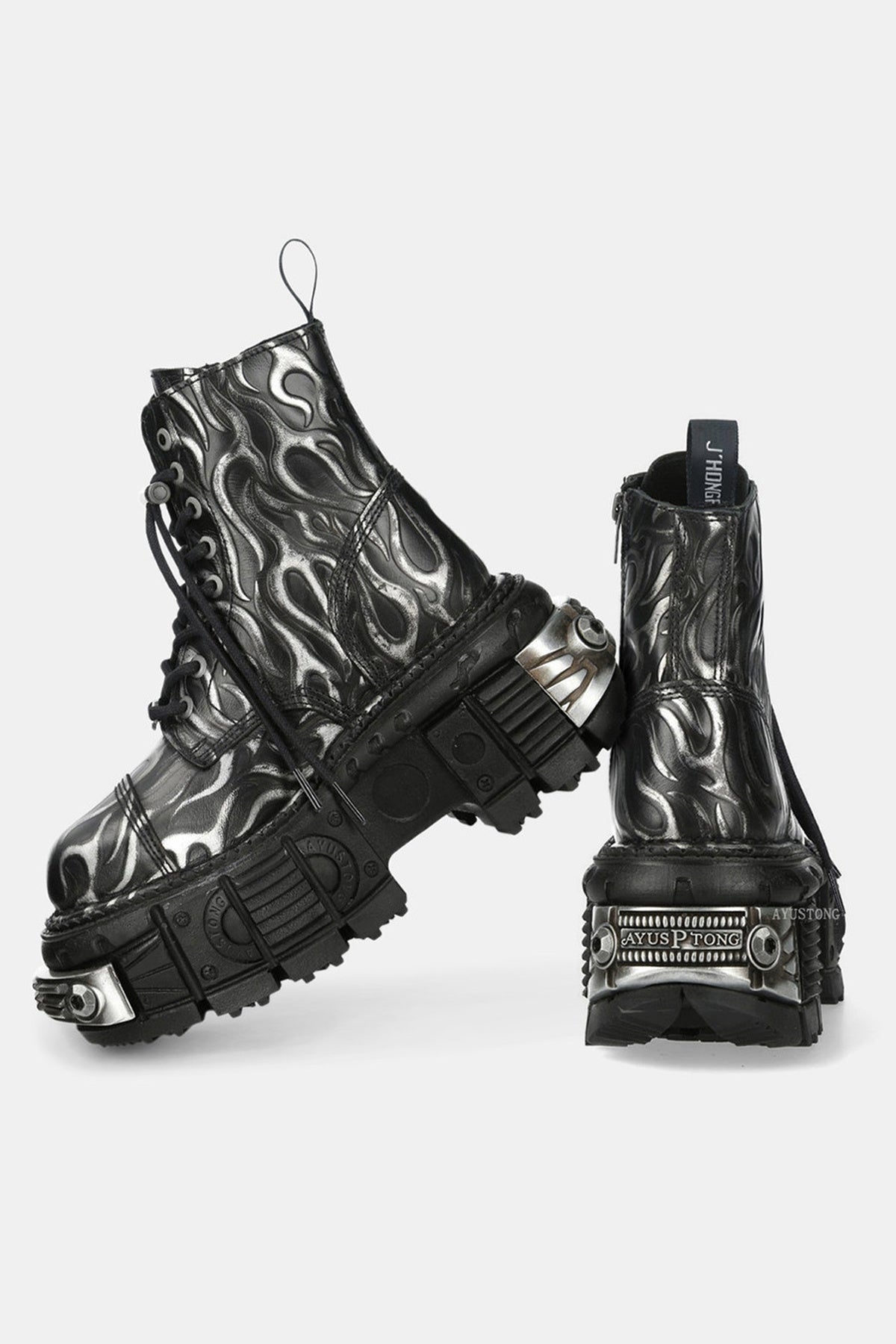 Y2K Punk Platform Boots