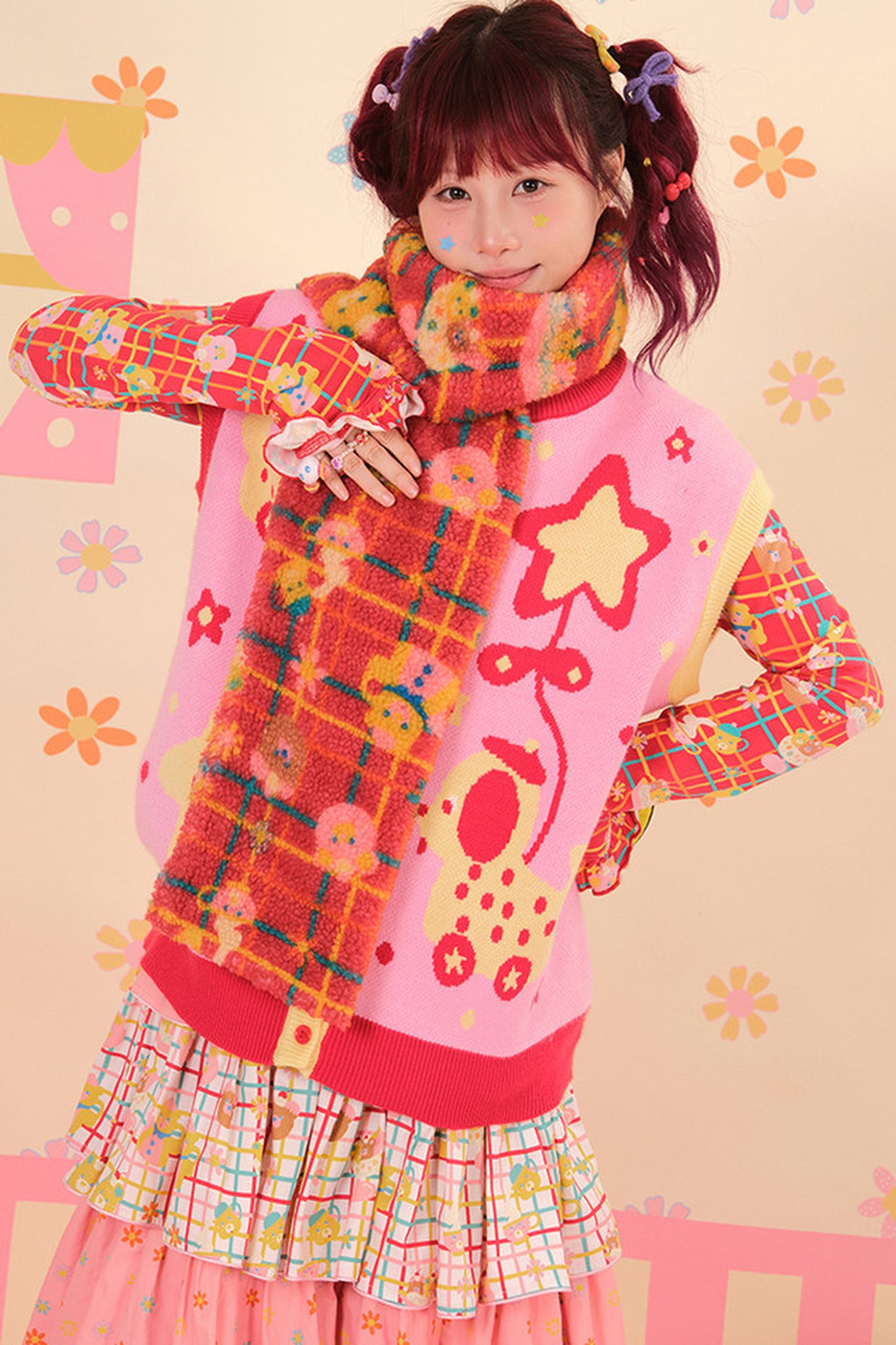 Dessert Shop Velvet Neck Warmer
