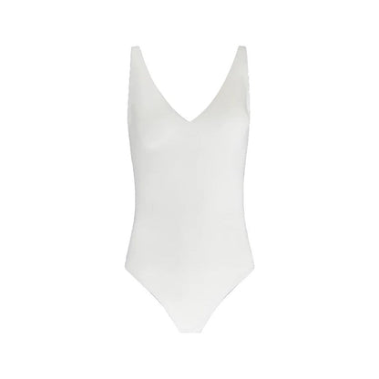 Cloud White V-Neck Seamless Camisole