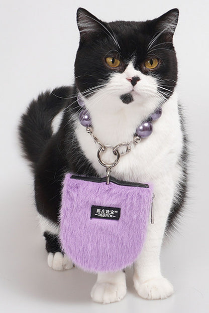 Plush Chain Coin Purse