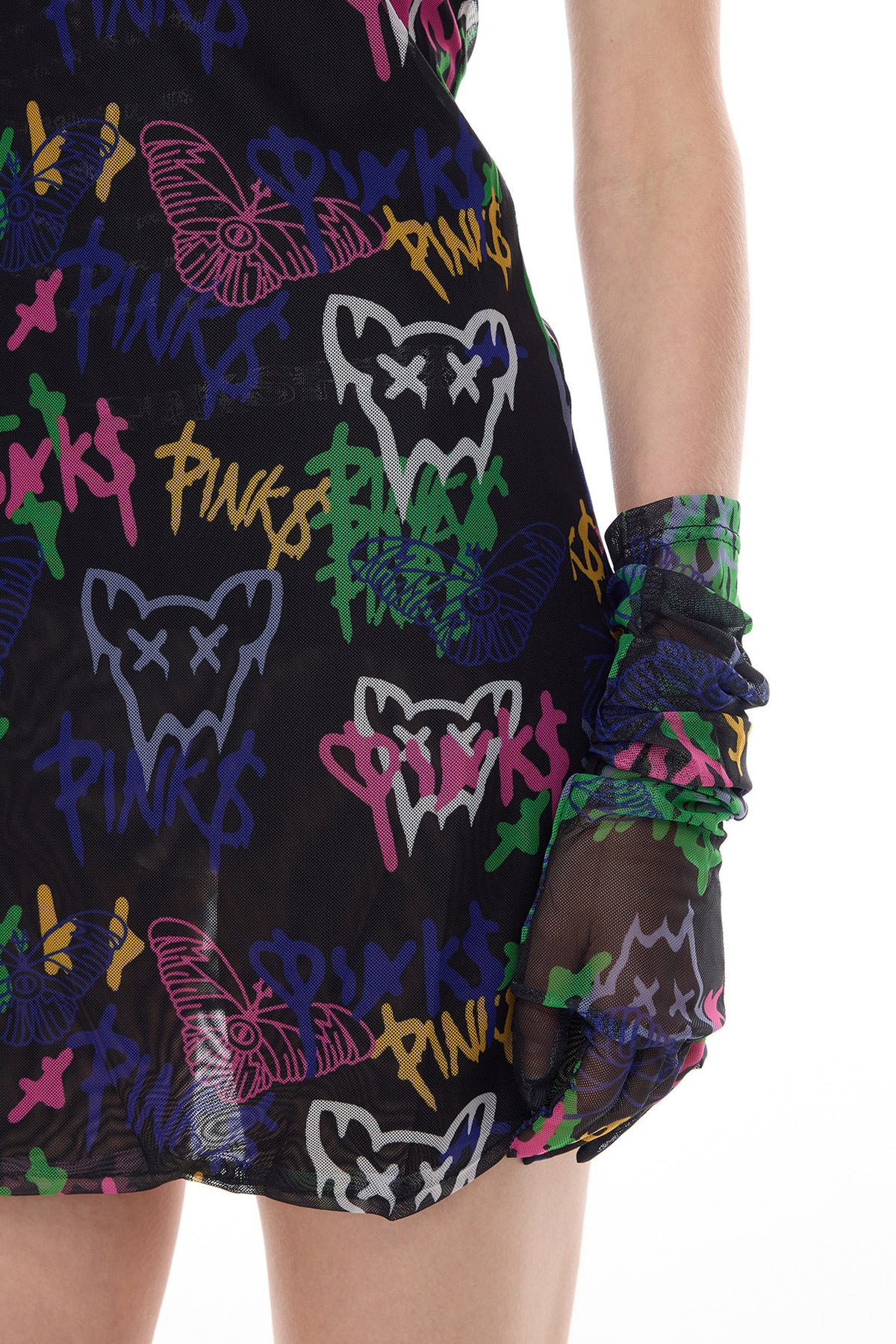 Graffiti Print Dress