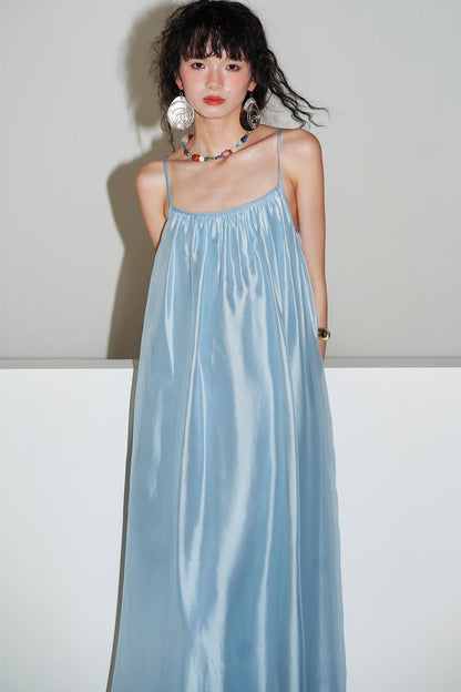 Pearlescent Gauze Dress Set