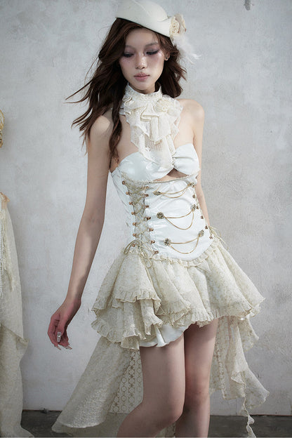Baroque Lace Collar Scarf