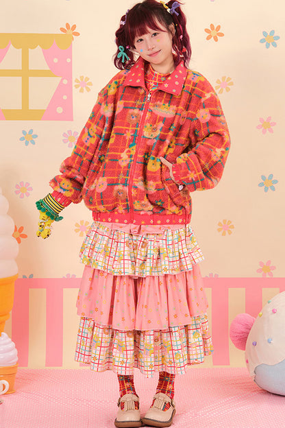 Showa Dessert House Wendbare Wolljacke
