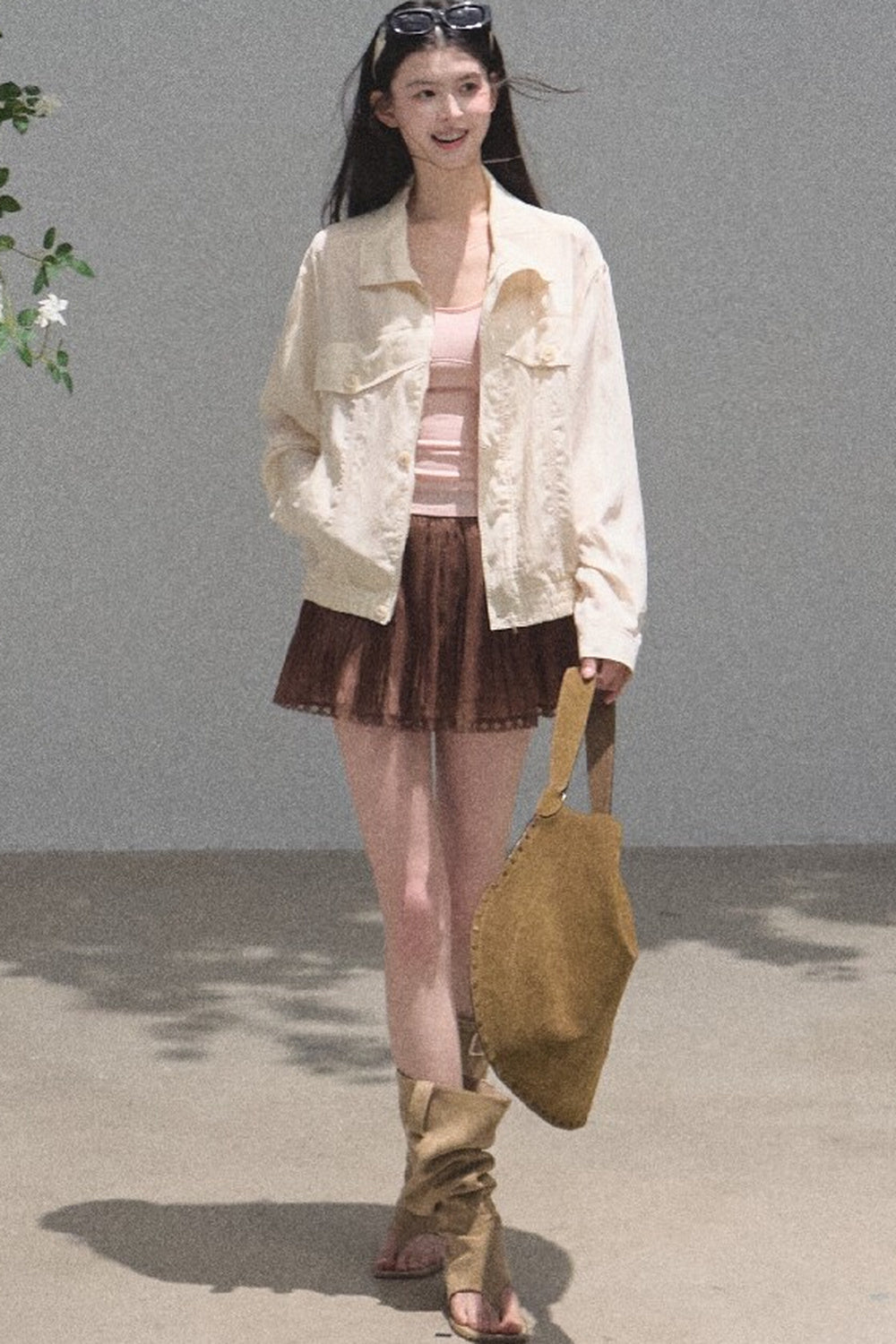 Longing Chiffon Pleated Skirt